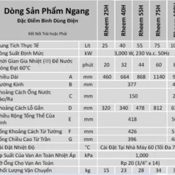 Bình nước nóng gián tiếp Rheem Mekong