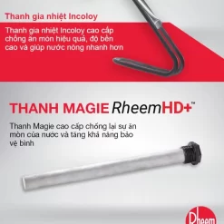 Bình nước nóng gián tiếp Rheem Xwell 21 Bình nước nóng gián tiếp Rheem Xwell
