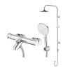 Bộ sen cây tắm đứng nhiệt độ Caesar BS122+TS617