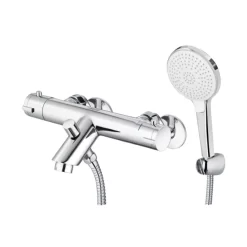 Bộ sen cây tắm đứng nhiệt độ Caesar BS122+TS617 7 Bộ sen cây tắm đứng nhiệt độ Caesar BS122+TS617