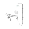 Bộ sen cây tắm đứng nhiệt độ Caesar BS124+TS617 1 Bộ sen cây tắm đứng nhiệt độ Caesar BS124+TS617