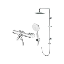 Bộ sen cây tắm đứng nhiệt độ Caesar BS124+TS617