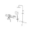Bộ sen cây tắm đứng nhiệt độ Caesar BS126+TS617 1 Bộ sen cây tắm đứng nhiệt độ Caesar BS126+TS617
