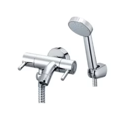 Bộ sen cây tắm đứng nóng lạnh Caesar BS122+S043C 7 Bộ sen cây tắm đứng nóng lạnh Caesar BS122+S043C