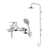 Bộ sen cây tắm đứng nóng lạnh Caesar BS122+S123C 2 Bộ sen cây tắm đứng nóng lạnh Caesar BS122+S123C