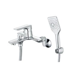 Bộ sen cây tắm đứng nóng lạnh Caesar BS122+S773C