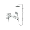 Bộ sen cây tắm đứng nóng lạnh Caesar BS124+S203C 1 Bộ sen cây tắm đứng nóng lạnh Caesar BS124+S203C