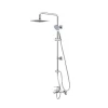 Bộ sen cây tắm đứng nóng lạnh Caesar BS124+S493C 1 Bộ sen cây tắm đứng nóng lạnh Caesar BS124+S493C