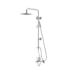 Bộ sen cây tắm đứng nóng lạnh Caesar BS124+S493C