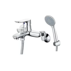 Bộ sen cây tắm đứng nóng lạnh Caesar BS125+S493C