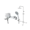Bộ sen cây tắm đứng nóng lạnh Caesar BS126+S203C