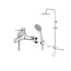 Bộ sen cây tắm đứng nóng lạnh Caesar BS126+S333C