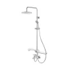 Bộ sen cây tắm đứng nóng lạnh Caesar BS126+S360C