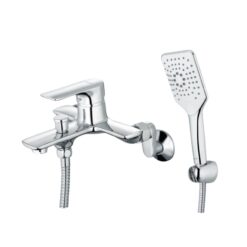 Bộ sen cây tắm đứng nóng lạnh Caesar BS126+S773C