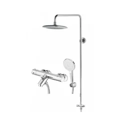 Bộ sen tắm cây nhiệt độ Caesar BS125+TS617