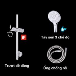 Bộ sen tắm cây nhiệt độ Caesar S788C