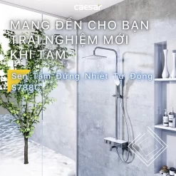 Bộ sen tắm cây nhiệt độ Caesar S788C