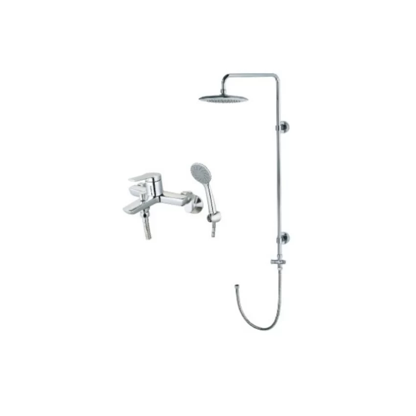 Bộ sen tắm cây nóng lạnh Caesar BS125+S203C Bộ sen tắm cây nóng lạnh Caesar BS125+S203C