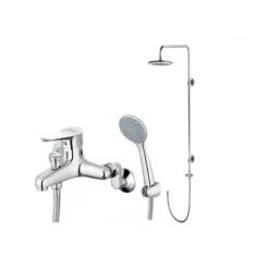 Bộ sen tắm cây nóng lạnh Caesar BS125+S333C