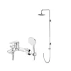 Bộ sen tắm cây nóng lạnh Caesar BS125+S393C 2 Bộ sen tắm cây nóng lạnh Caesar BS125+S393C