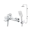Bộ sen tắm cây nóng lạnh Caesar BS125+S813C 1 Bộ sen tắm cây nóng lạnh Caesar BS125+S813C