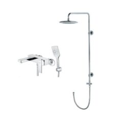 Bộ sen tắm cây nóng lạnh Caesar BS125+S843C