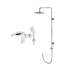 Bộ sen tắm cây nóng lạnh Caesar BS125+S843C