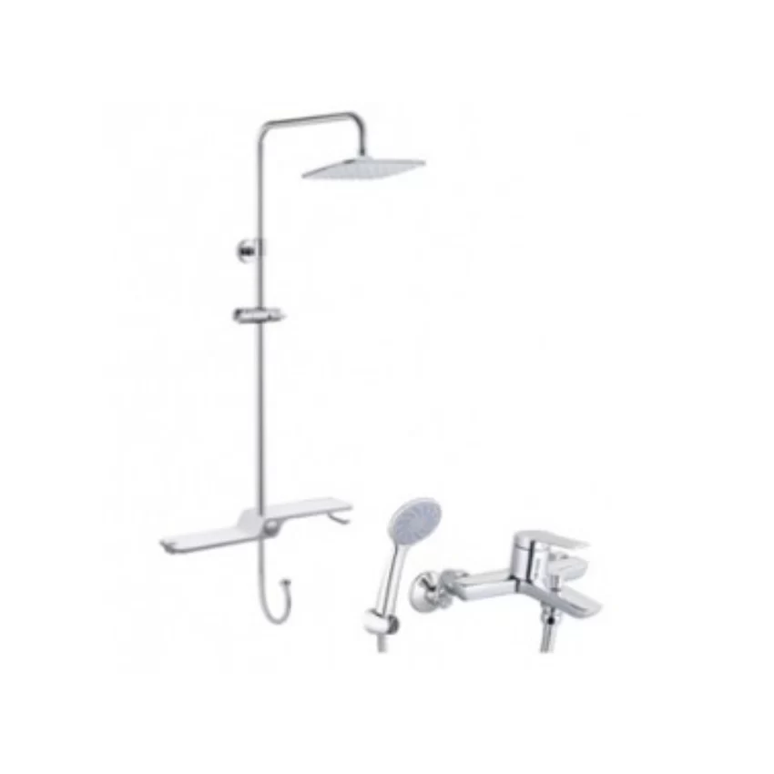 Bộ sen tắm cây nóng lạnh Caesar BS127+S203C Bộ sen tắm cây nóng lạnh Caesar BS127+S203C