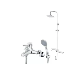 Bộ sen tắm cây nóng lạnh Caesar BS127+S333C