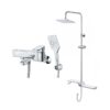 Bộ sen tắm cây nóng lạnh Caesar BS127+S553C 2 Bộ sen tắm cây nóng lạnh Caesar BS127+S553C