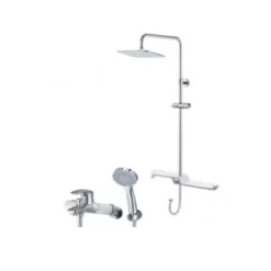 Bộ sen tắm cây nóng lạnh Caesar BS127+S563C