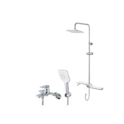 Bộ sen tắm cây nóng lạnh Caesar BS127+S773C