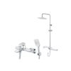 Bộ sen tắm cây nóng lạnh Caesar BS127+S813C 2 Bộ sen tắm cây nóng lạnh Caesar BS127+S813C