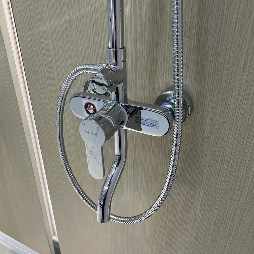 Bộ sen tắm cây nóng lạnh Caesar S578C 6 Bộ sen tắm cây nóng lạnh Caesar S578C