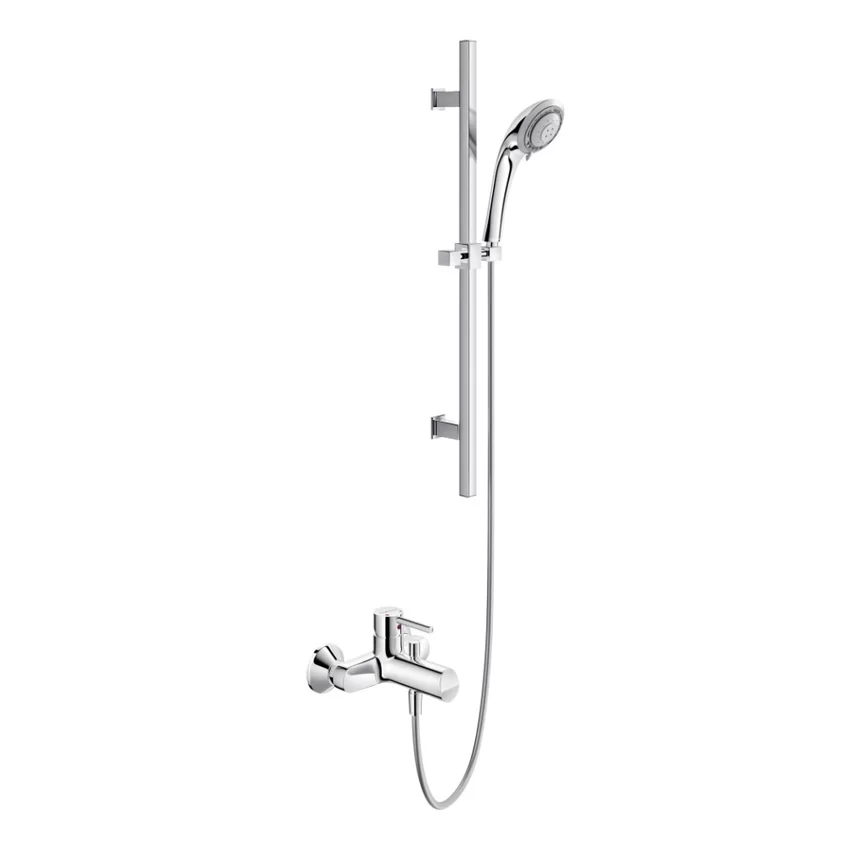 Bộ sen tắm nóng lạnh Viglacera VG541.1 kèm thanh trượt 5 Bộ sen tắm nóng lạnh Viglacera VG541.1 kèm thanh trượt