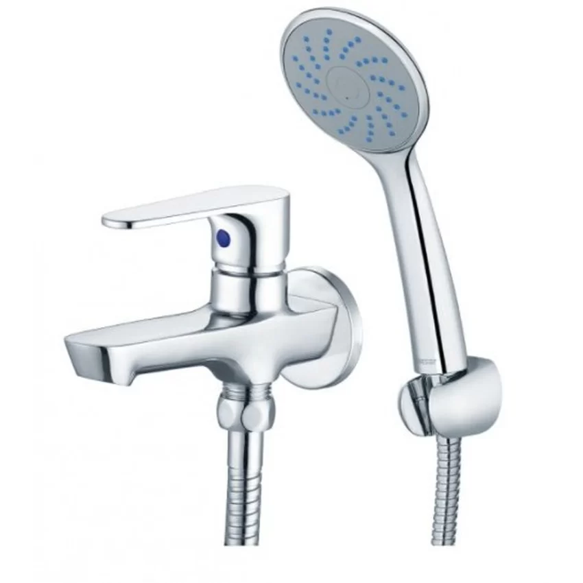 Bộ vòi sen tắm lạnh Caesar S063C (Tay sen tắm xi) 4 Bộ vòi sen tắm lạnh Caesar S063C (Tay sen tắm xi)