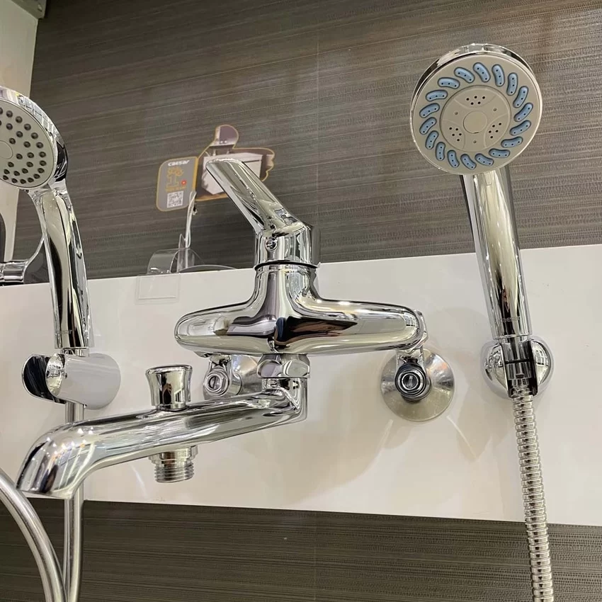 Bộ vòi sen tắm nóng lạnh Caesar S143C 9 Bộ vòi sen tắm nóng lạnh Caesar S143C