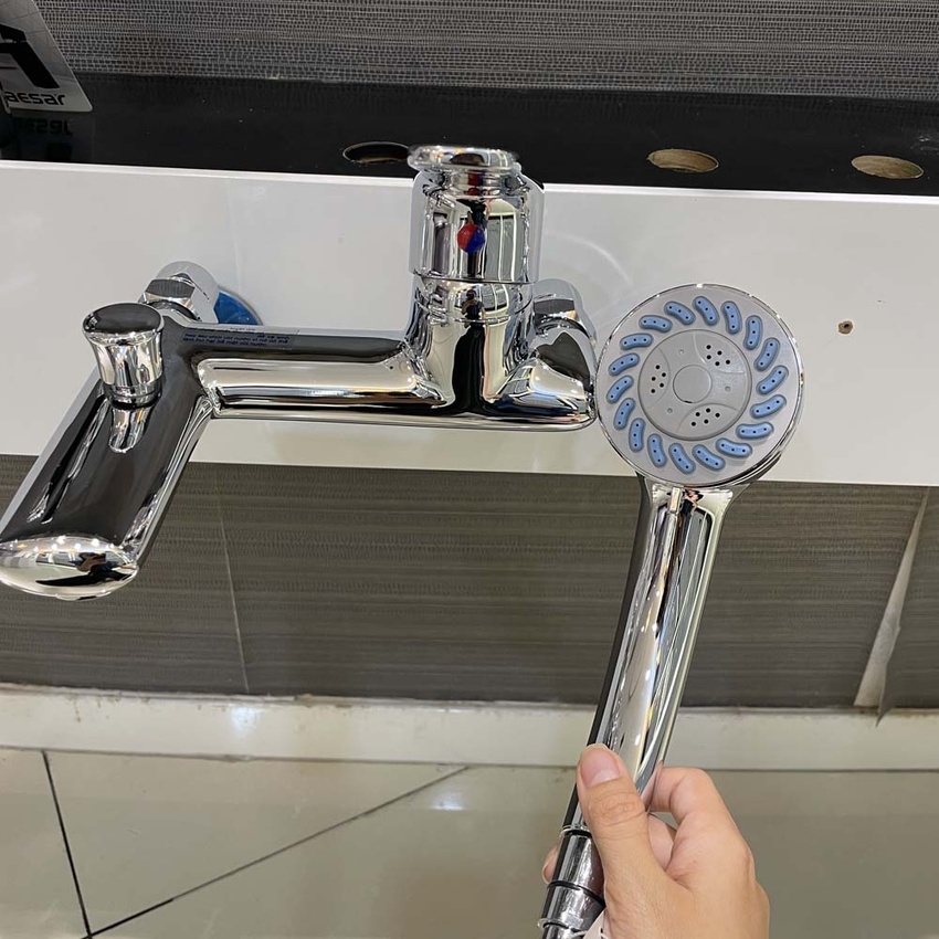 Bộ vòi sen tắm nóng lạnh Caesar S433C 20 Tay sen 3 chế độ của Caesar S433C