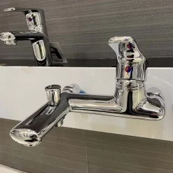 Bộ vòi sen tắm nóng lạnh Caesar S433C