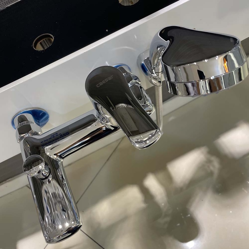 Bộ vòi sen tắm nóng lạnh Caesar S433C 8 Bộ vòi sen tắm nóng lạnh Caesar S433C