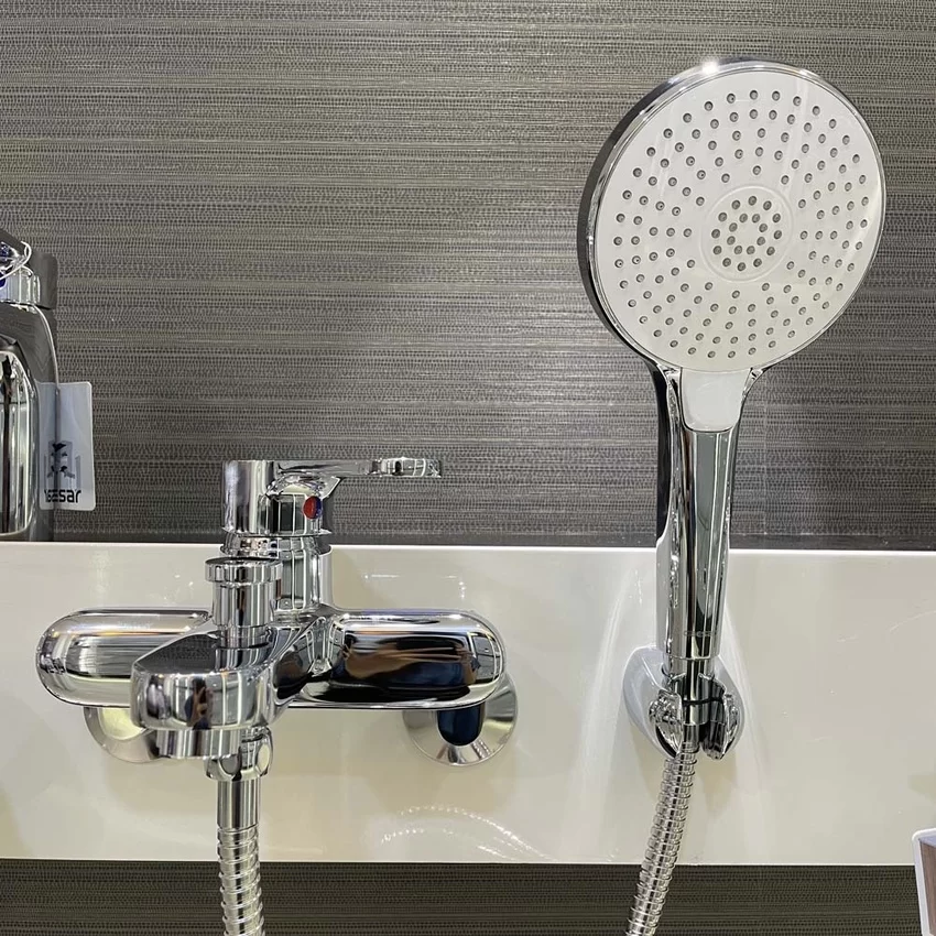Bộ vòi sen tắm nóng lạnh Caesar S573C - SKU: S573C Bộ vòi sen tắm nóng lạnh Caesar S573C