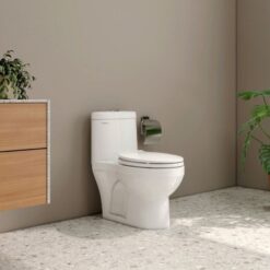 Bồn cầu 1 khối cho trẻ em Viglacera BTE nắp thường