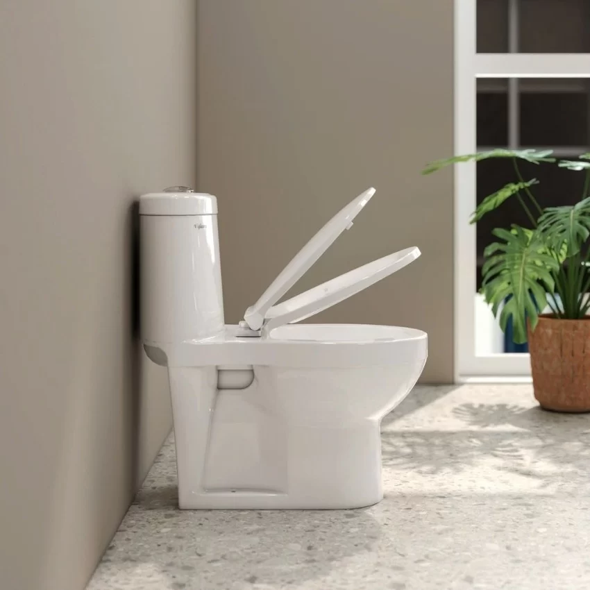Bồn cầu 1 khối cho trẻ em Viglacera BTE nắp thường 16 Bồn cầu 1 khối cho trẻ em Viglacera BTE nắp thường