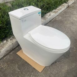 Bồn cầu 1 khối nắp êm Viglacera V823 (+ vòi xịt VG826)