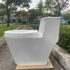 Bồn cầu 1 khối nắp êm Viglacera V823 (+ vòi xịt VG826)