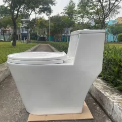 Bồn cầu 1 khối nắp êm Viglacera V823 (+ vòi xịt VG826)