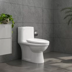 Bồn cầu 1 khối Viglacera BL5 nắp êm xả thẳng (+ vòi xịt VG826) 10 Bồn cầu 1 khối Viglacera BL5 nắp êm xả thẳng (+ vòi xịt VG826)