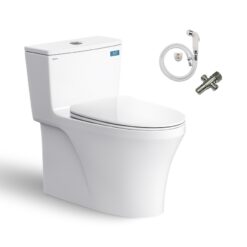 Bồn cầu 1 khối Viglacera HL2 nắp êm (+ vòi xịt VG826 & van VG853) 15 Bồn cầu 1 khối Viglacera HL2 nắp êm (+ vòi xịt VG826 & van VG853)