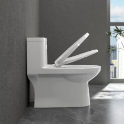 Bồn cầu 1 khối Viglacera Mekong (MK2) nắp êm (+ vòi xịt VG826)