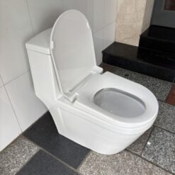 Bồn cầu 1 khối Viglacera V35M nắp êm xả xoáy (+ vòi xịt VG826) 13 Bồn cầu 1 khối Viglacera V35M nắp êm xả xoáy (+ vòi xịt VG826)